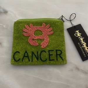 Inge Christopher beaded change purse